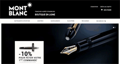 Desktop Screenshot of montblanc-boutique-strasbourg.com